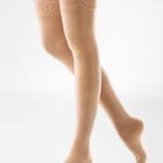 Thigh High Stockings CLI W/ Silicone Venotrain Micro Bauerfeind
