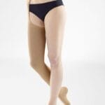 Thigh High Stocking CLII Monocollant Waist Strap Venotrain Impuls Bauerfeind