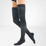 Thigh High Stockings W/ Silicone CLI Venotrain Look Bauerfeind