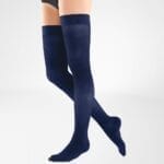 Thigh High Stockings W/ Silicone CLI Venotrain Look Bauerfeind